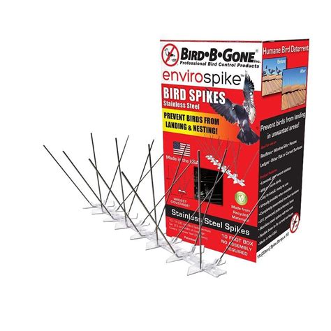 pigeon spikes lowes|bird deterrent spikes home depot.